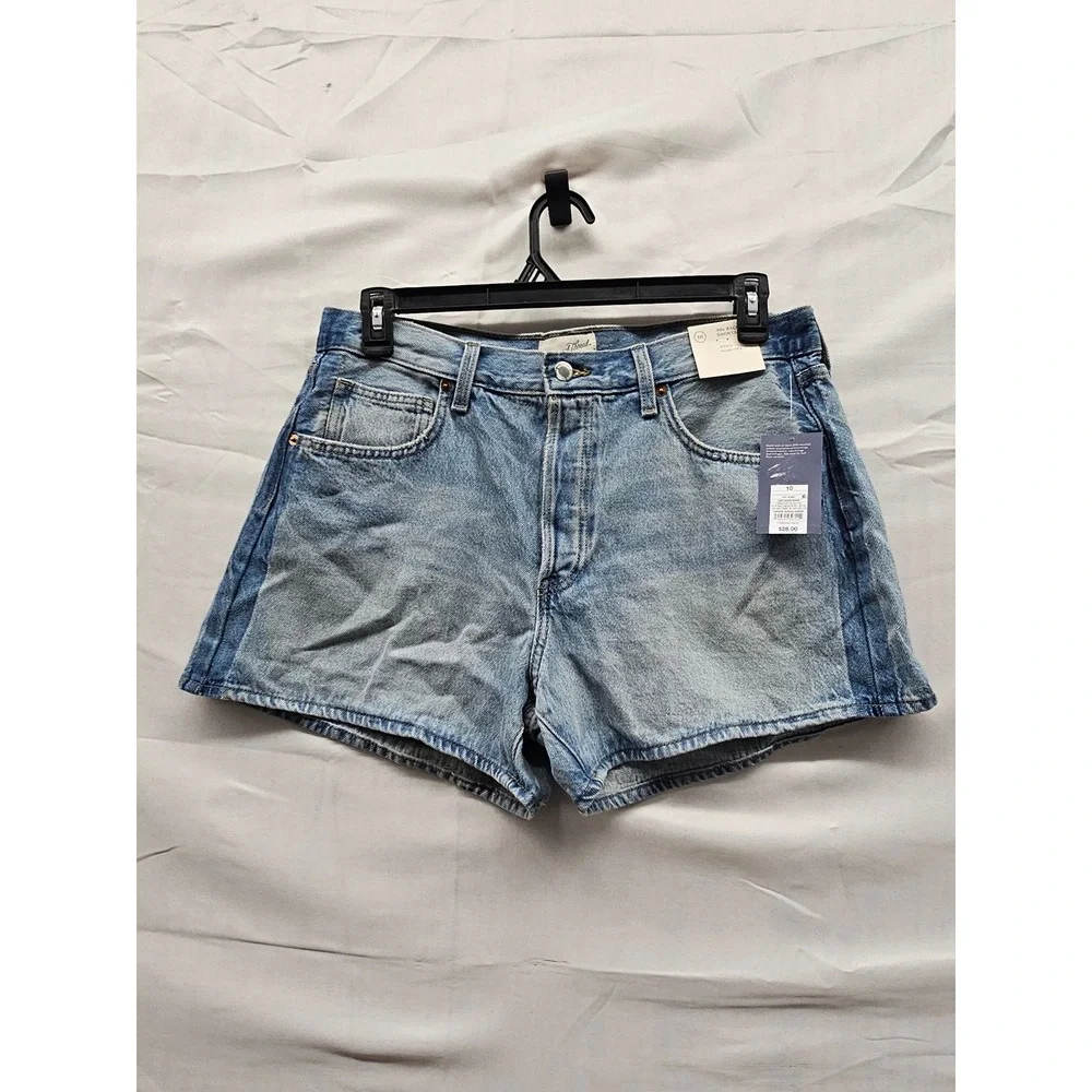 Universal Thread Womens 90s Baggy Mid Rise Jeans Blue Cotton Blend Size 10